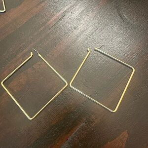 Uncommon James Gold Large Girl Boss Earrings